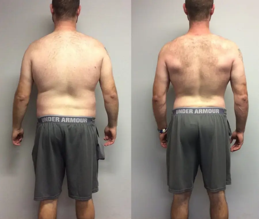Client body recomposition transformation before and after